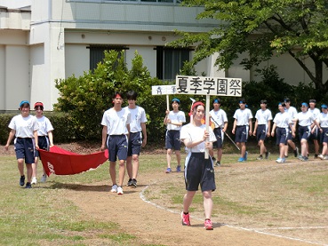 体育祭の様子