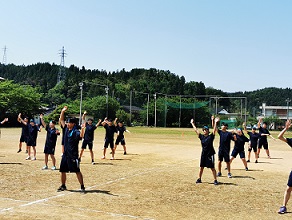 体育祭の様子